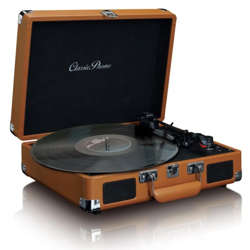Проигрыватель винила Lenco TT-10 Brown
